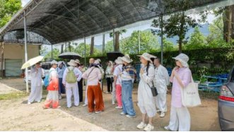 小杉村党群服务中心进行“文旅活动赋能